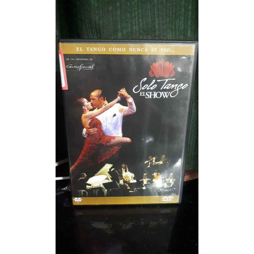 DVD solo tango el show el tango como nunca se vió. D384
