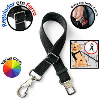 Cinto de segurança pet universal compatível com todos os modelos de veículos para cães e gatos em Oferta na Shopee