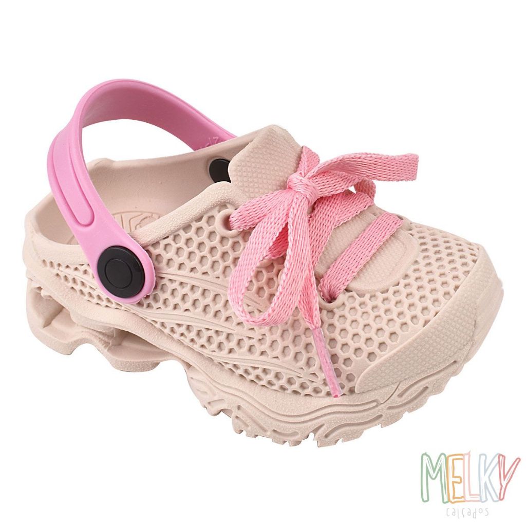 Tênis Babuche Infantil Meninas e Meninos Confortável Macio Antiderrapante Melky