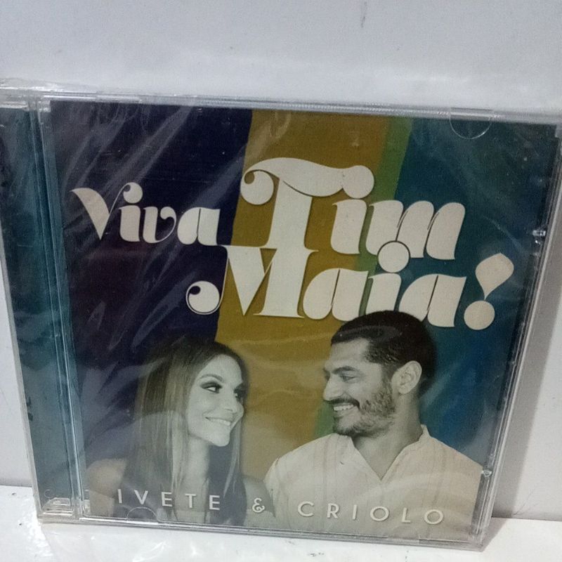 Cd Ivete Sangalo e Criolo Viva Tim Maia Novo de Fabrica Original