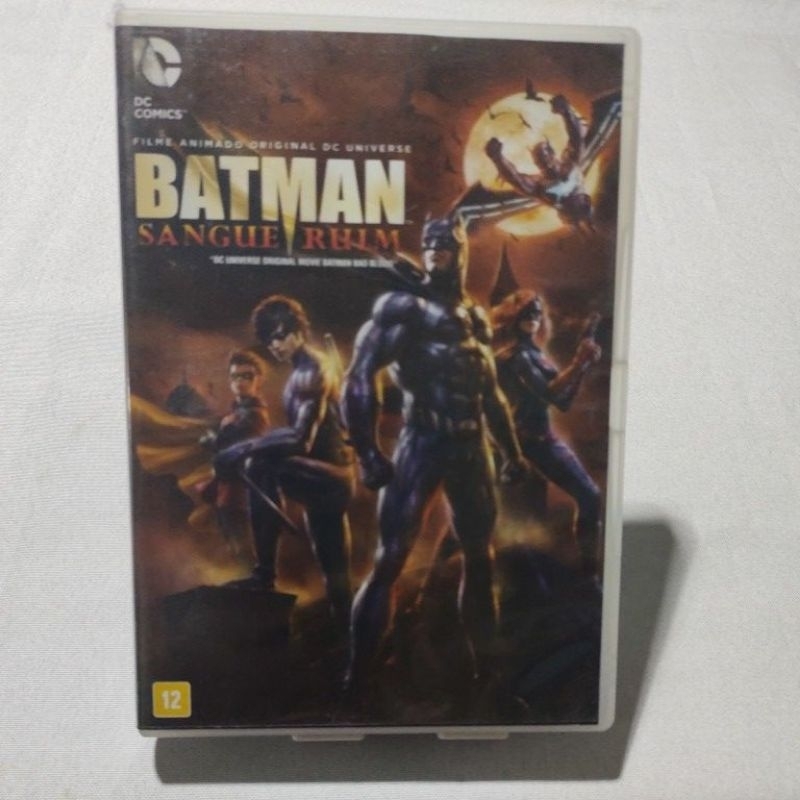 DVD BATMAN SANGUE RUIM DUBLADO USADO ORIGINAL 77