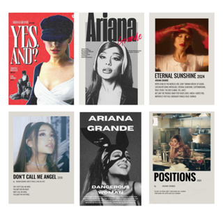 Pôster Premium Ariana Grande - Várias opções - Tamanho a4 20x30 cm em Oferta na Shopee
