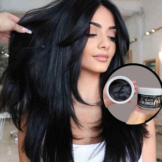 Tonalizante Black - Preto Intenso - S/ Amônia - Resultado 100% Natural Envio imediato 300g em Oferta na Shopee