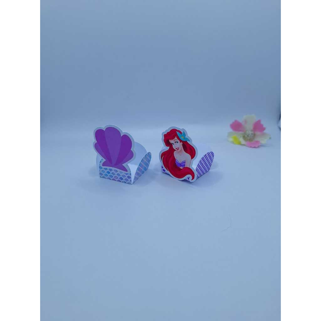 Forminhas 3d- Docinhos - Doces- A pequena Sereia- Ariel- Sereia- Lembrancinhas personalizadas- Aniversário