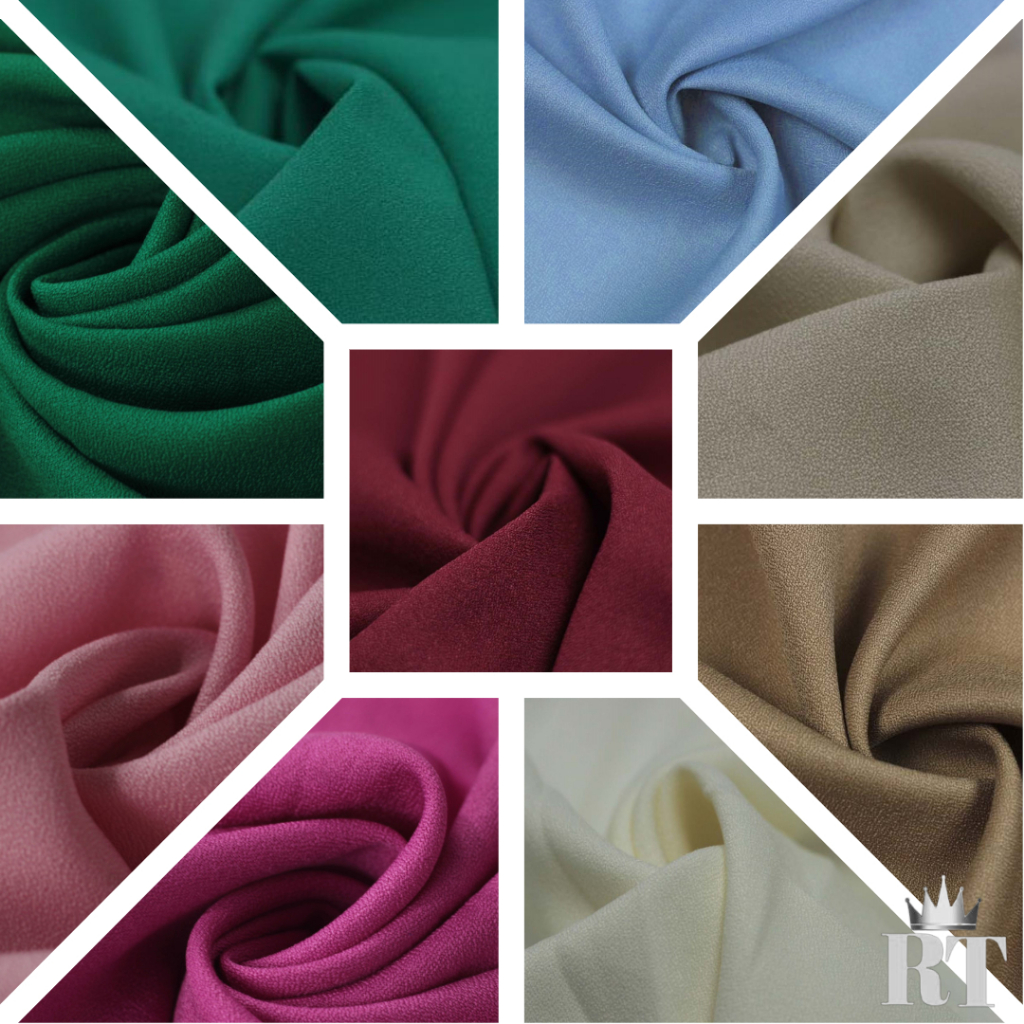 3 Metros de Tecido Crepe Fontanne "crepe Musson alfaiataria" por 1,50 de largura em Oferta na Shopee