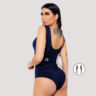 Body Básico Feminino Costas Nadador  Tecido Confortável Em Suplex Super Ajustável em Oferta na Shopee