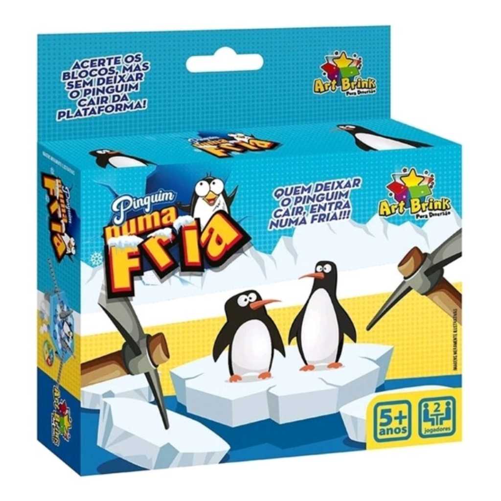 Jogo De Mesa Quebra Gelo Pinguim Armadilha Brinquedo Interativo Original em Oferta na Shopee