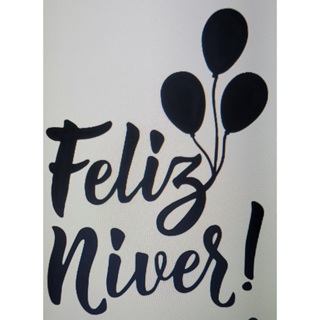 Kit 10 Adesivos Feliz Niver! em Oferta na Shopee