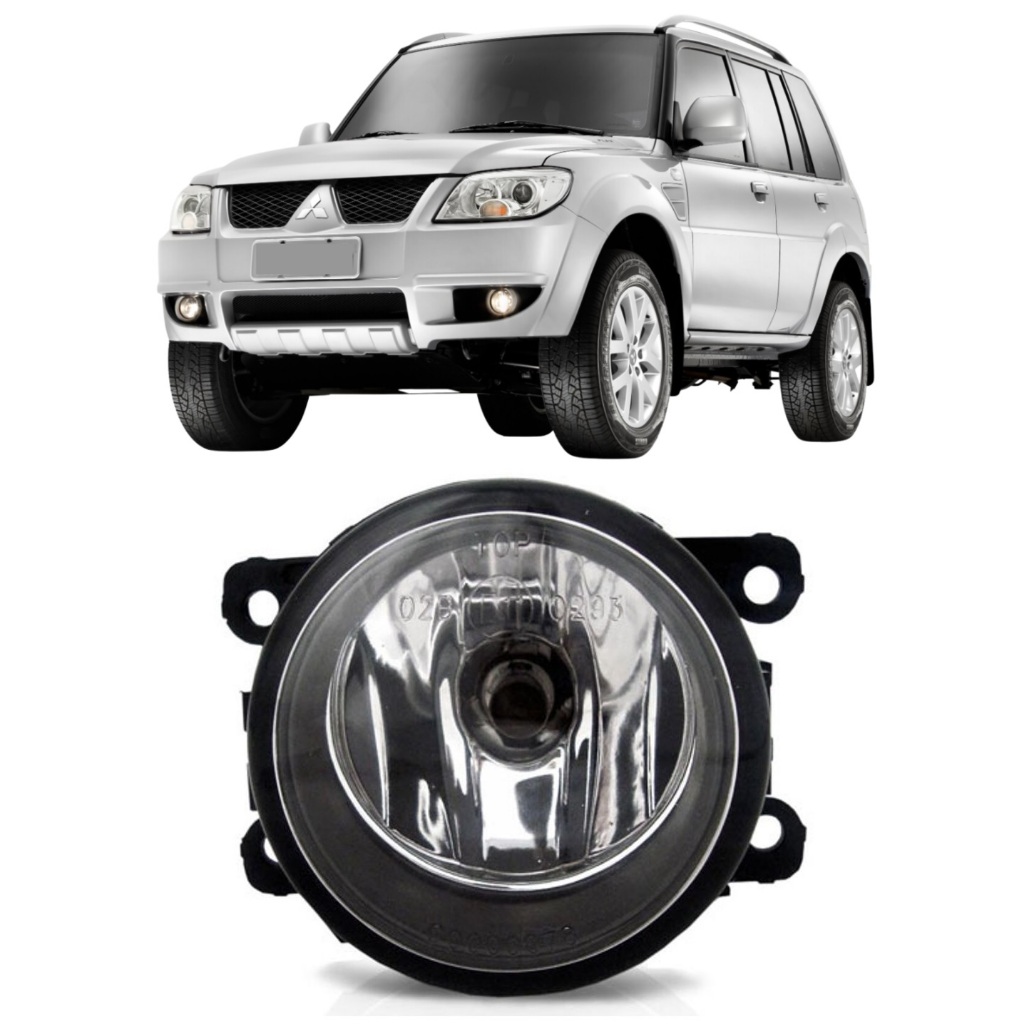FAROL AUXILIAR ORIGINAL DE VIDRO PAJERO TR4 2010 2011 2012 2013 2014 2015 UNIDADE