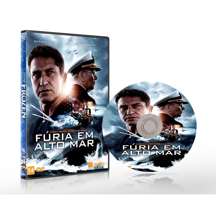 DVD Fúria em Alto Mar Dublado e Legendado (2018) - Excelente Qualidade