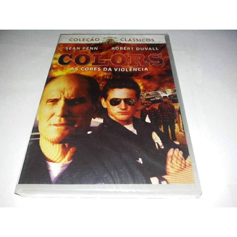 Dvd - Colors : As Cores da Violência - 1988 - Sean Penn - Robert Duvall - Dublado - Lacrado