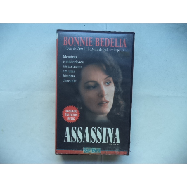 Fita Vhs Assassina Original Legendado Bonnie Bedelia