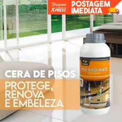 Pek Radiante 1 Litro - Brilho, Proteção e Manutenção de Mármores e Granitos - PISOCLEAN