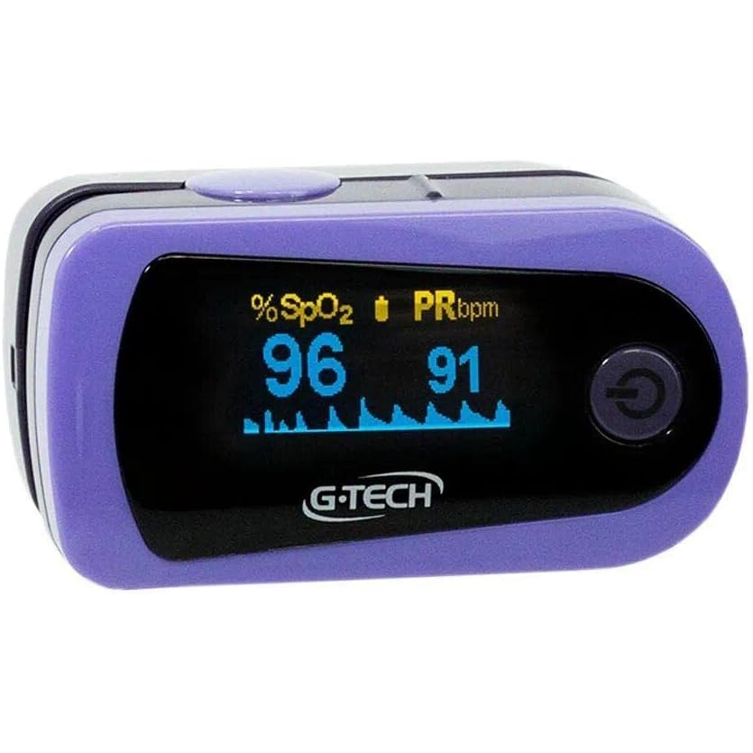 Oximetro Digital De Dedo Medidor De Saturação e Oxigênio No Sangue G-tech em Oferta na Shopee