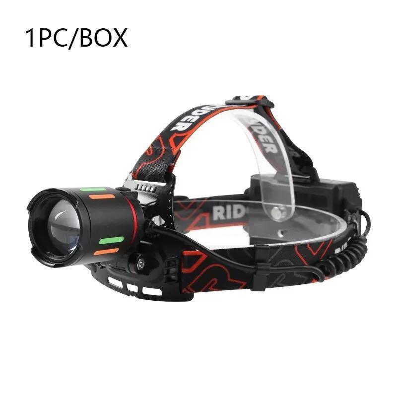 Lanternas De Cabeça 800w poderoso Led Farol de alta potência recarregável pesca acampamento mt301