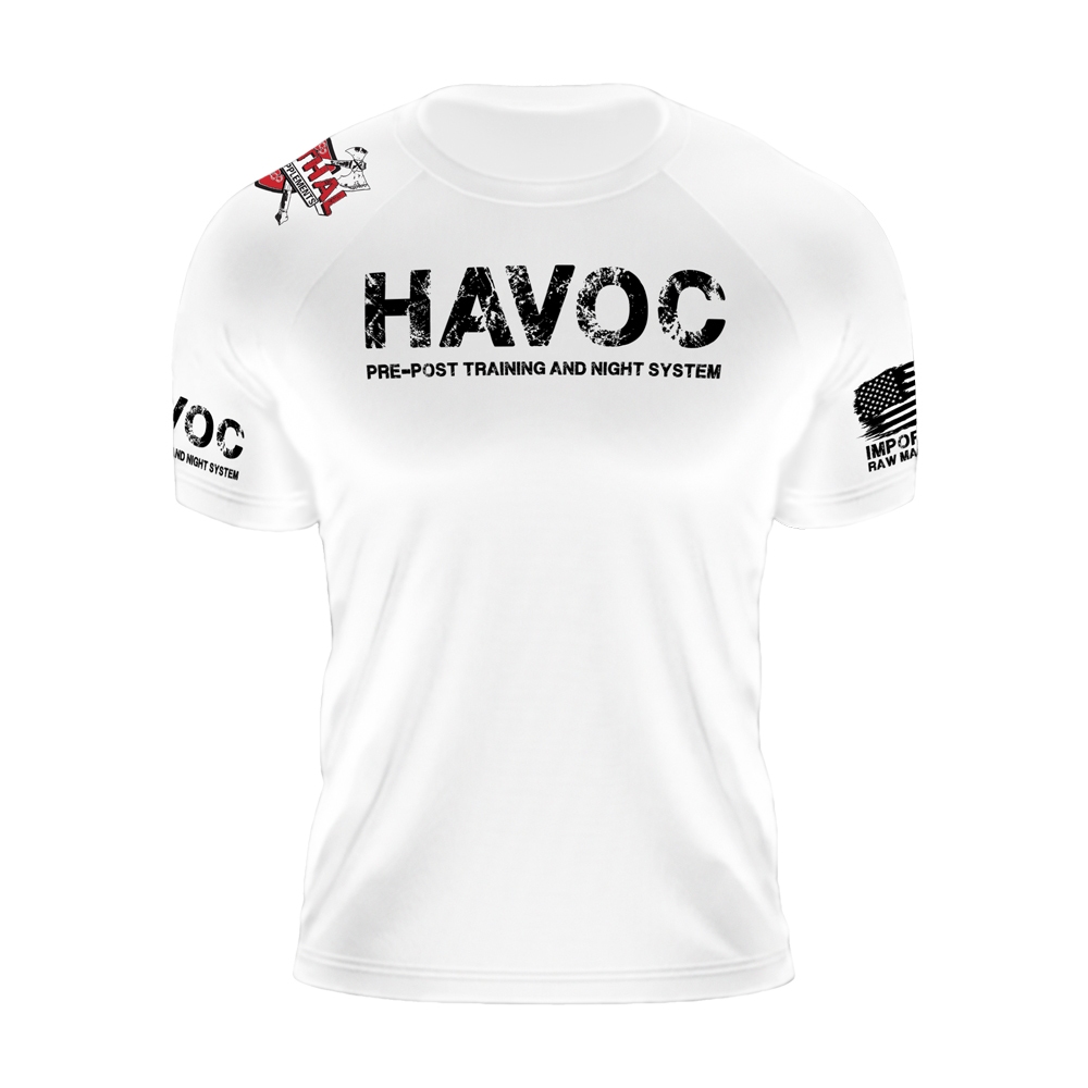 Camiseta Havoc Dry Fit Branca - Bruthal Sports Supplements - Sports & Outdoors