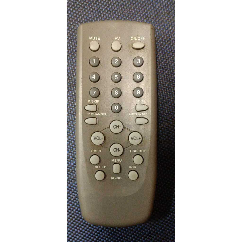 Controle Remoto Cce /cyber Vision Rc-208