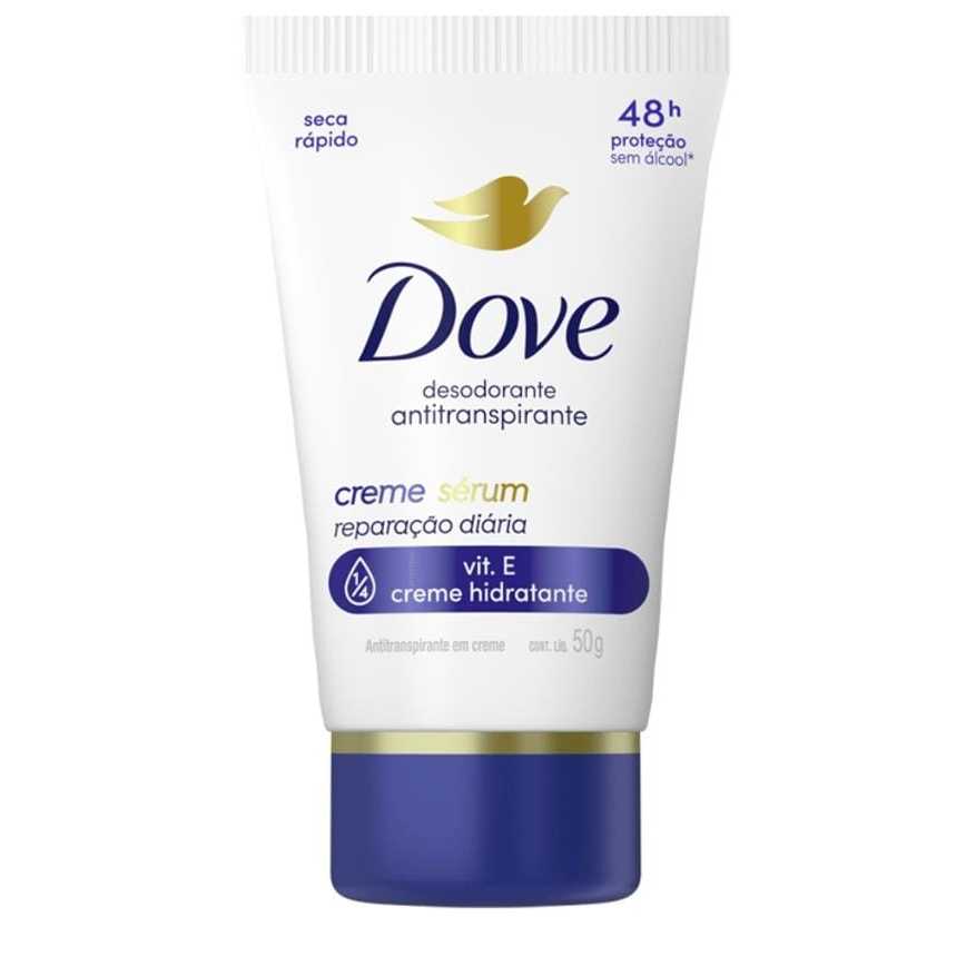 Desodorante Antitranspirante Creme Dove Sérum Reparação Diária 50g