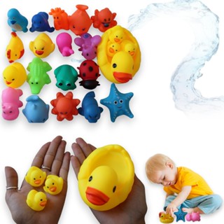 16 Bichinhos Animais de Vinil Banho Diversos Coloridos em Oferta na Shopee