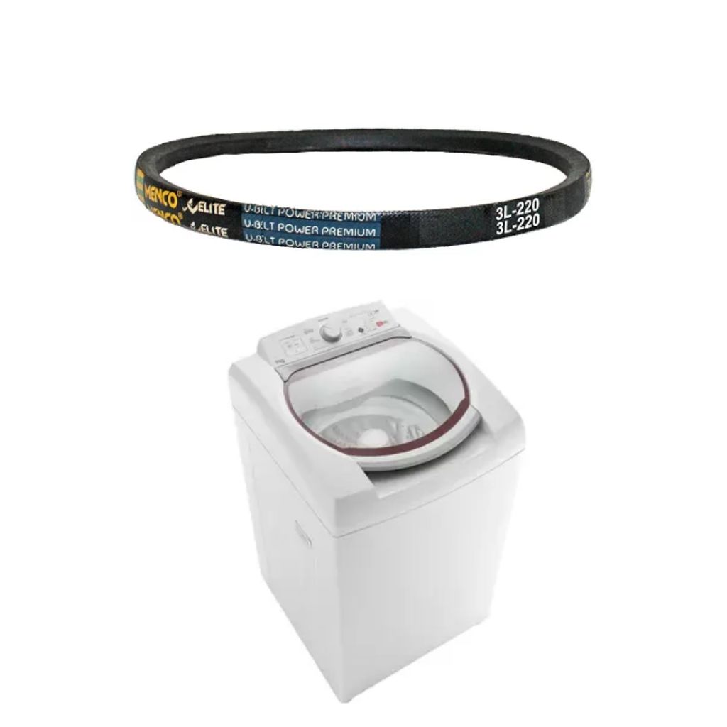 Correia Lavadora Brastemp Consul 5kg 6kg 7kg 8kg 9kg 10kg, Correia 3L 220 em Oferta na Shopee