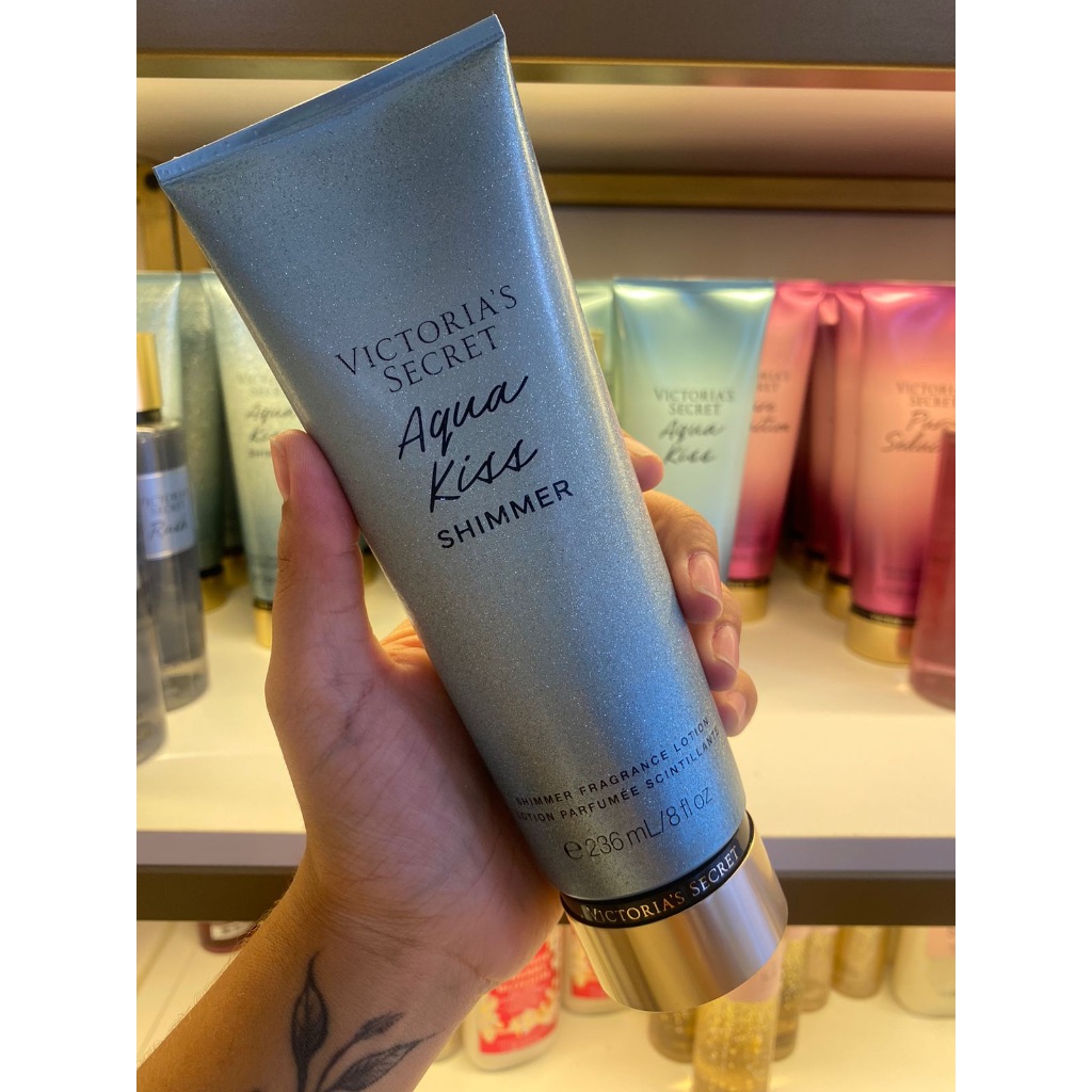 Aqua Kiss Shimmer Hidratante Victória´s Secret 236 ml