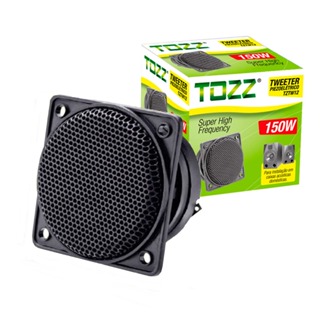 2x Tweeter Piezo Elétrico Quadrado 75rms 150w - Tozz em Oferta na Shopee