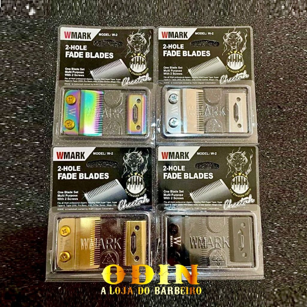 LÂMINA WMARK FADE LÂMINA DE CORTE FADE CORDLESS WMARK WAHL LÂMINA FADE PARA MÁQUINA DE CORTE