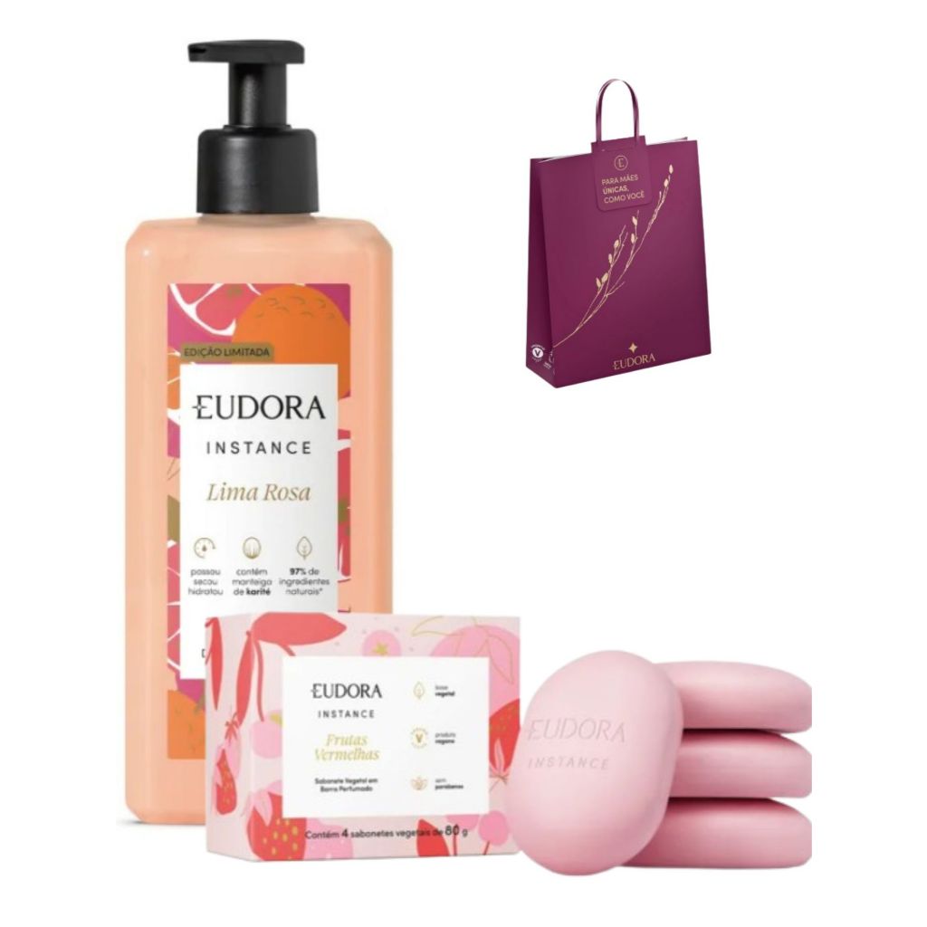 Instance Loção Hidratante E Sabonetes Presente Eudora Especial
