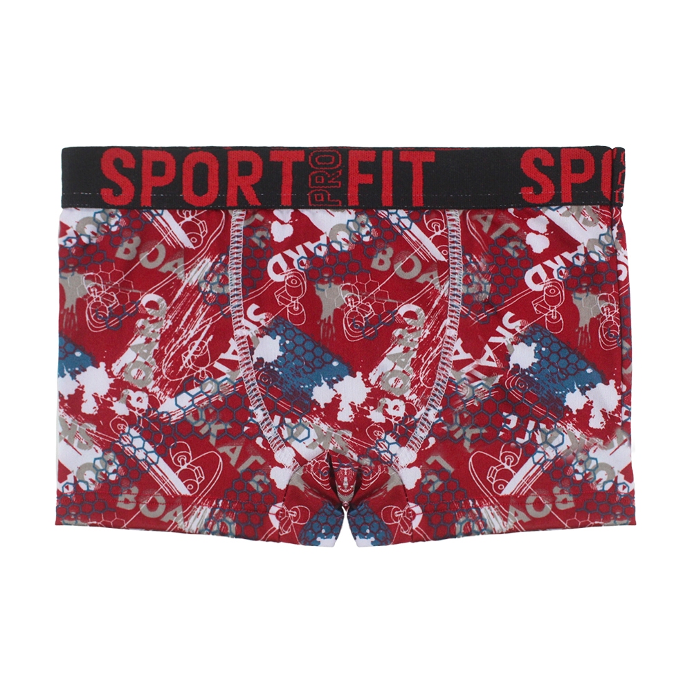 Cueca Infantil Box Boxer Microfibra Estampada