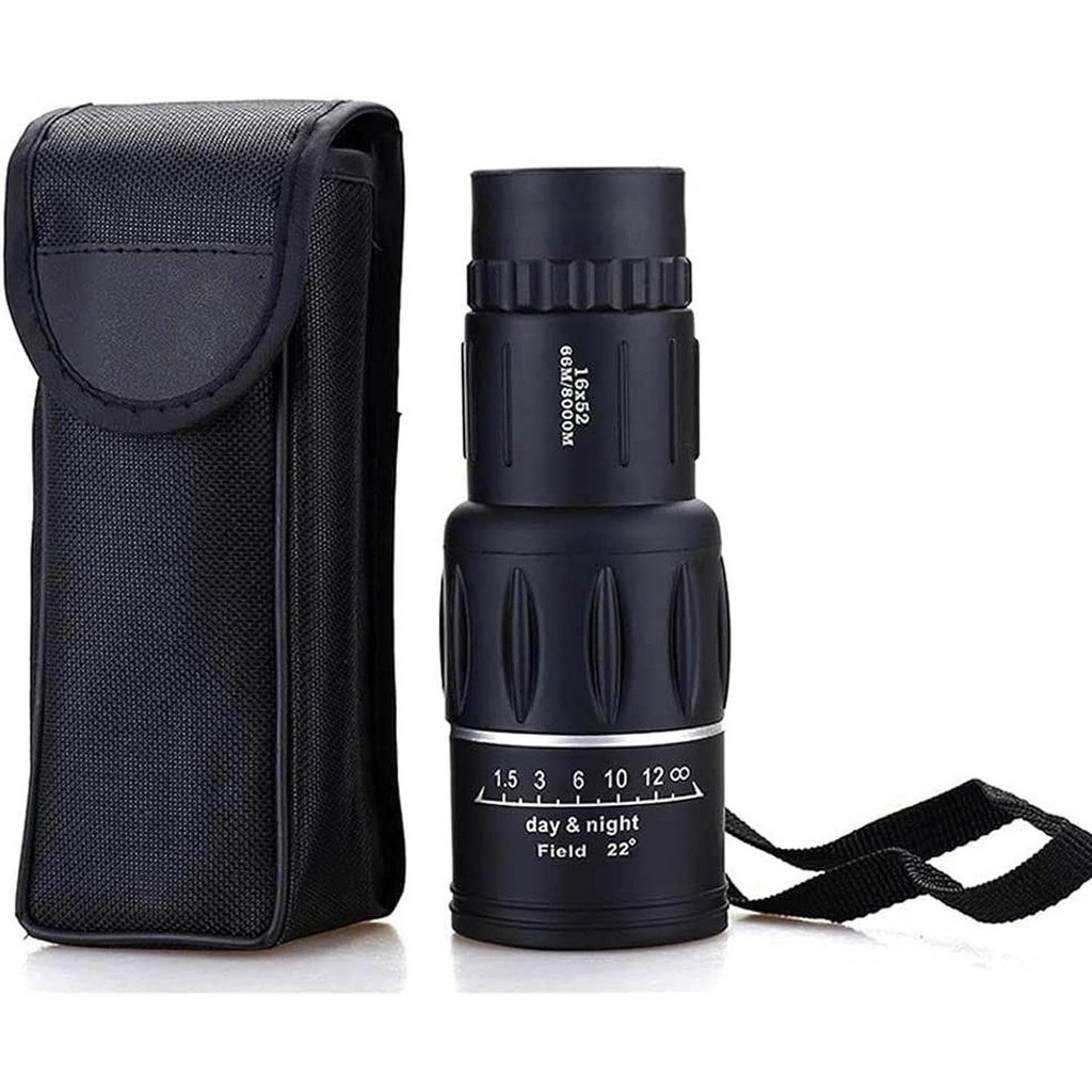 Imagem Monóculo 8km Profissional Luneta Tática C/aumento 16x Zoom JIAXI