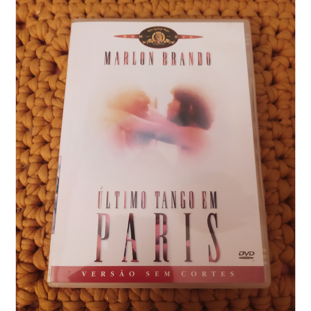 Dvd Último Tango em Paris - Bertolucci - Marlon Brando - Original