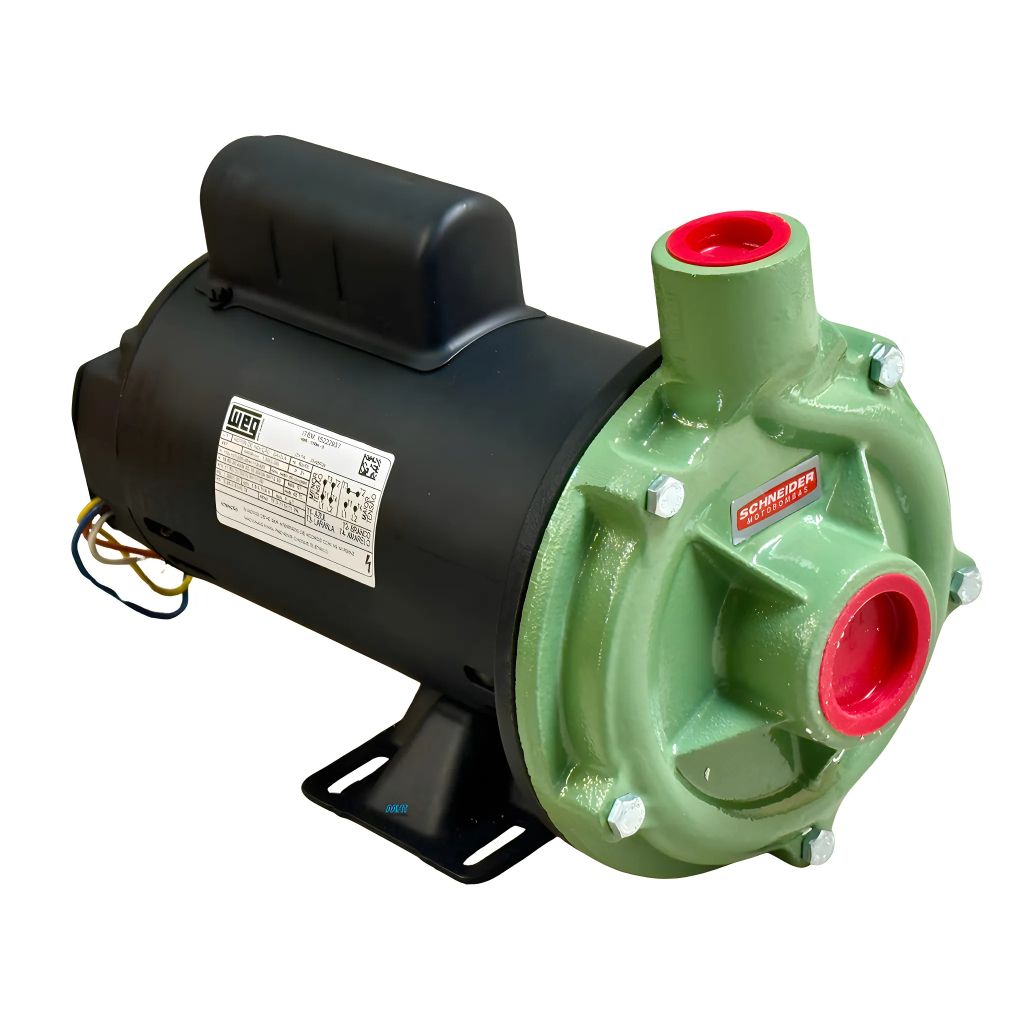Bomba Centrífuga 1,5CV Monofásica BC-92S 1C 110/220V Schneider Motor Weg