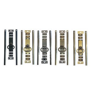 Kit Fechadura Cremona  p/ Janela Com 2 Varas de 60 Cm União Mundial em Oferta na Shopee