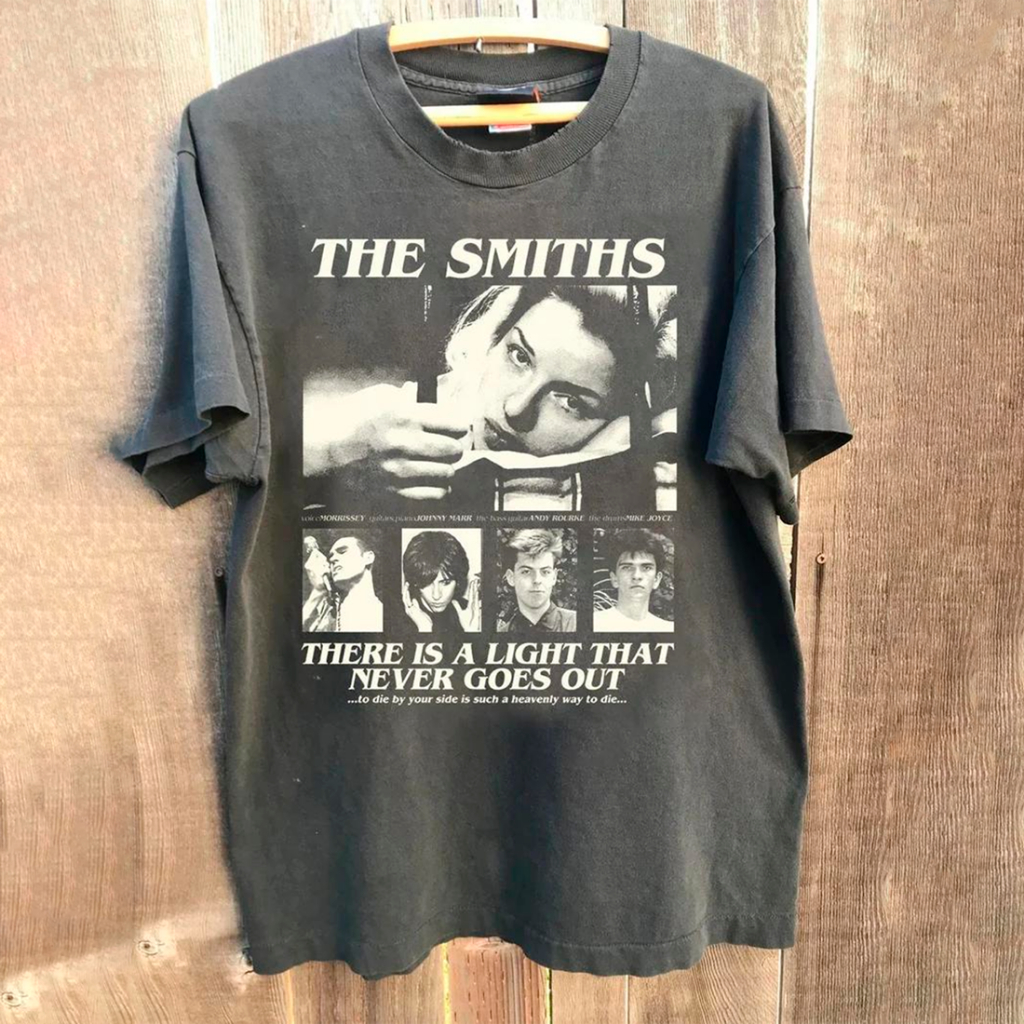 Camiseta T-shirt Unissex The Smiths There Is A Light em Oferta na Shopee