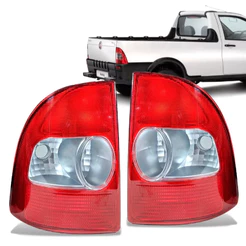 Lanterna Traseira Fiat Strada 2001 2002 2003 Bicolor