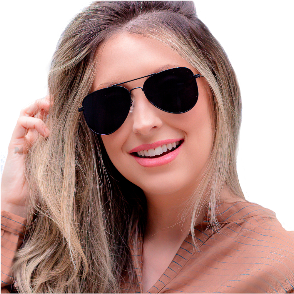 Óculos de Sol Aviador Unissex – Proteção UV400, Elegante e Estilo Masculino/Feminino