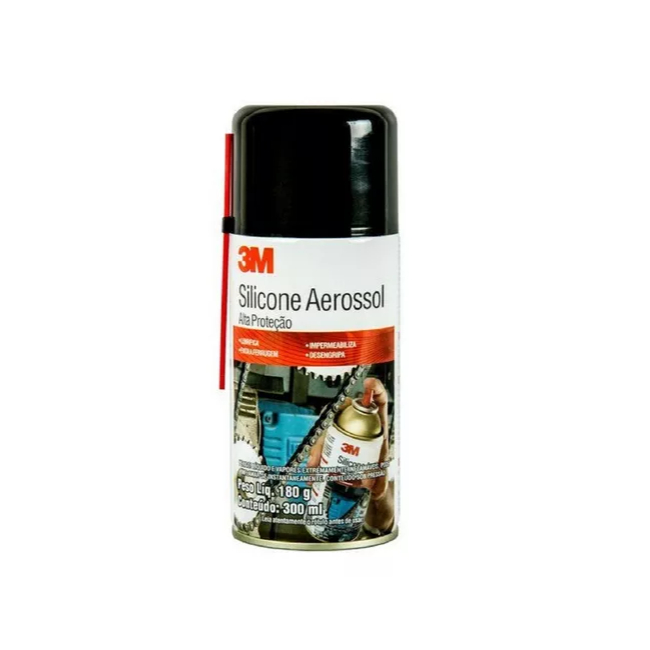Spray Silicone Lubrificante 300ml Uso Geral Alta Proteção - 3m