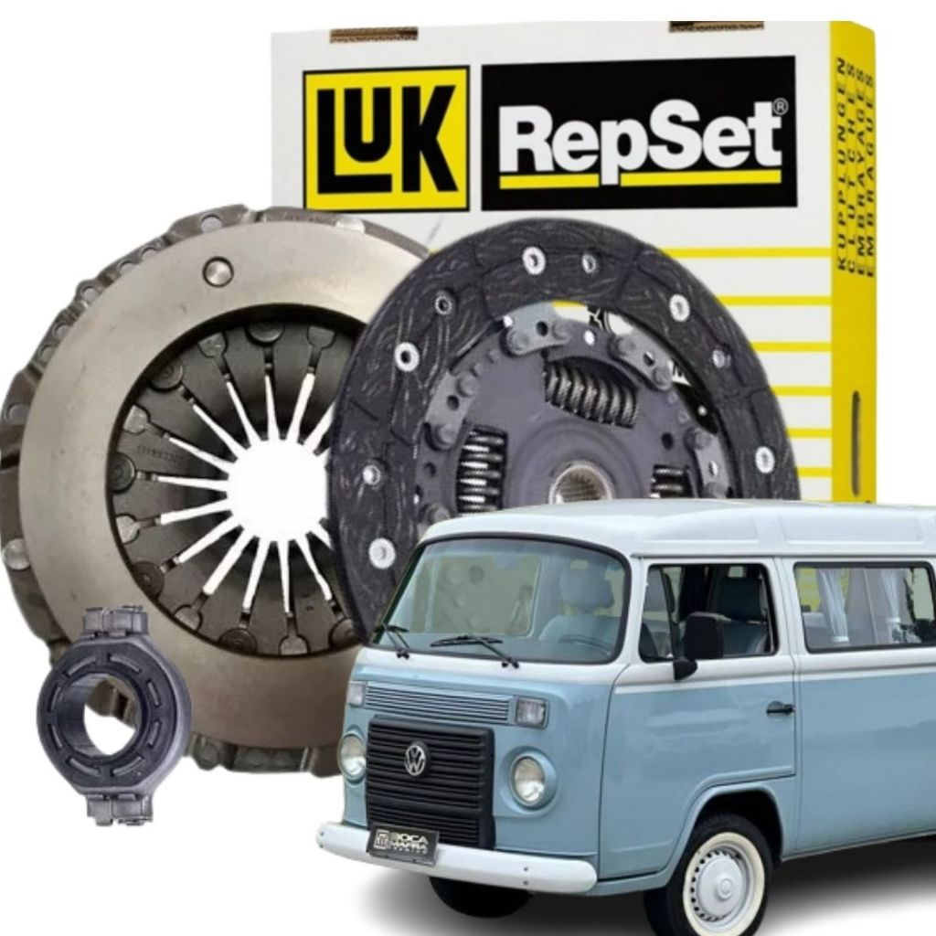 Kit Embreagem Completo Vw Kombi 1.4 Flex 2006 a 2014 Original Luk