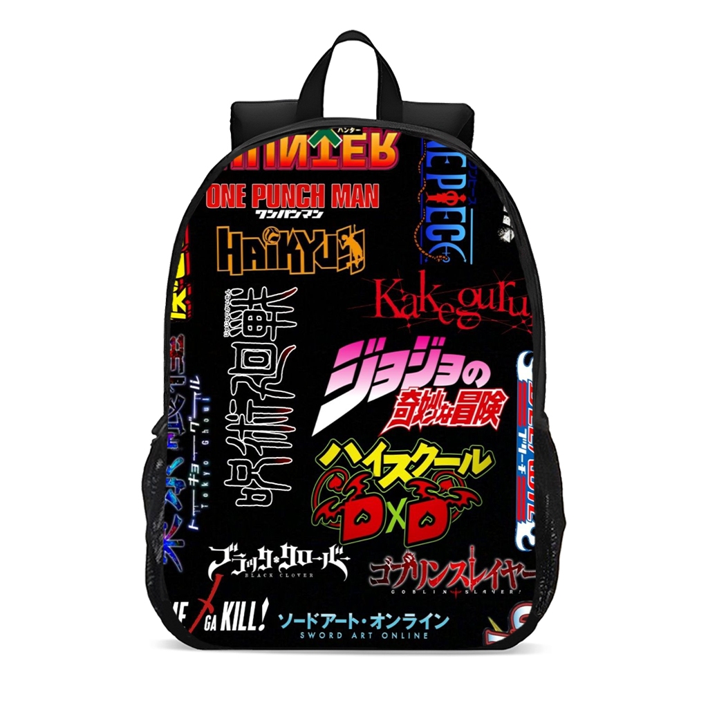 Mochila Escolar Infantil Juvenil Animes moda otaku promoção