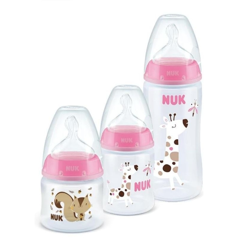 Kit Mamadeira Anticolica Com Controle De Temperatura Nuk.