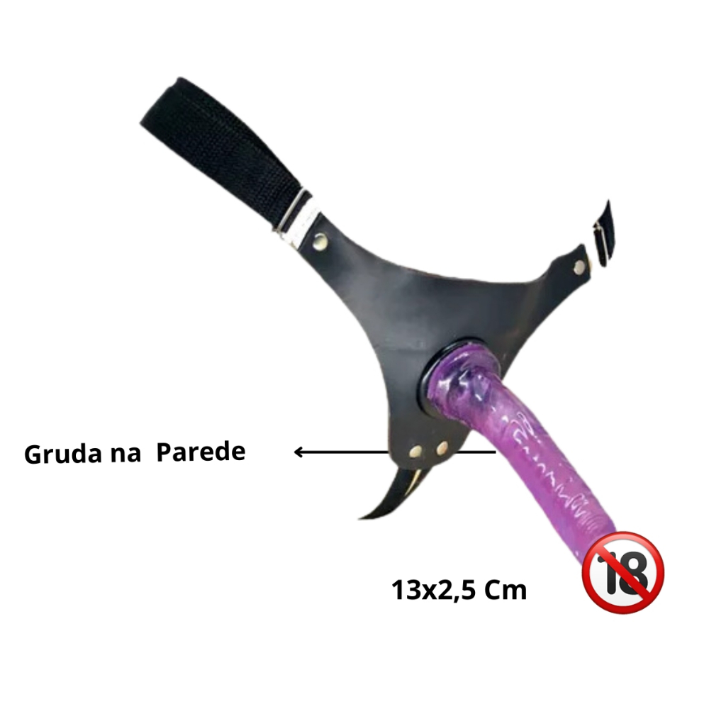 Pênis com Cinta Dupla Penetração Consolo Colorido Cintaralho Strapon em Oferta na Shopee