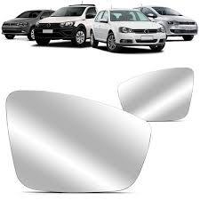 Lente Espelho Retrovisor VW Gol G6 Voyage Saveiro Fox Golf Polo 12 a 16 Direito