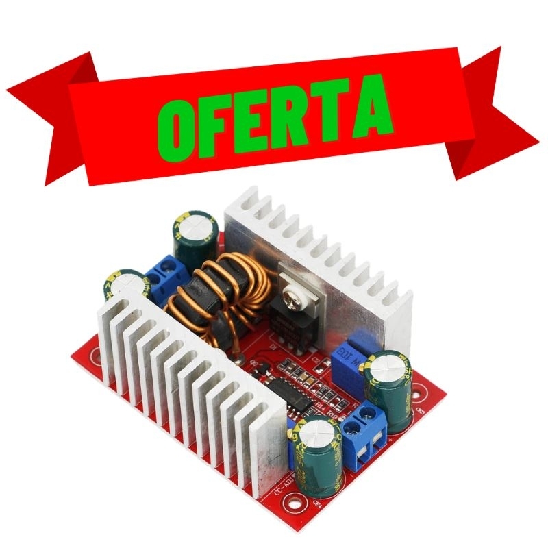 Regulador Tensão Step UP Booster DC-DC 400W