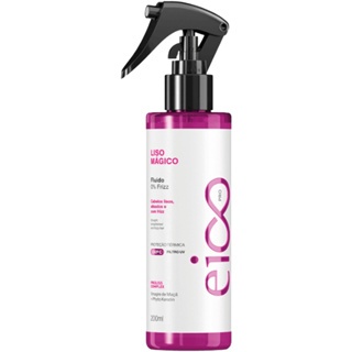 Eico Pro Spray Fluido Revitalizante Leave-In 0% Frizz Liso Mágico Proteção Térmica Filtro Uv 200Ml
