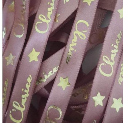 Fita de Cetim Personalizada 10 mm rolo com 25 metros em Oferta na Shopee