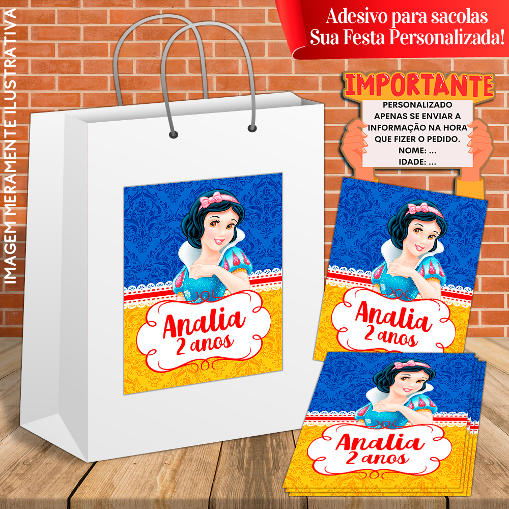 Adesivos Personalizados Para Sacolas