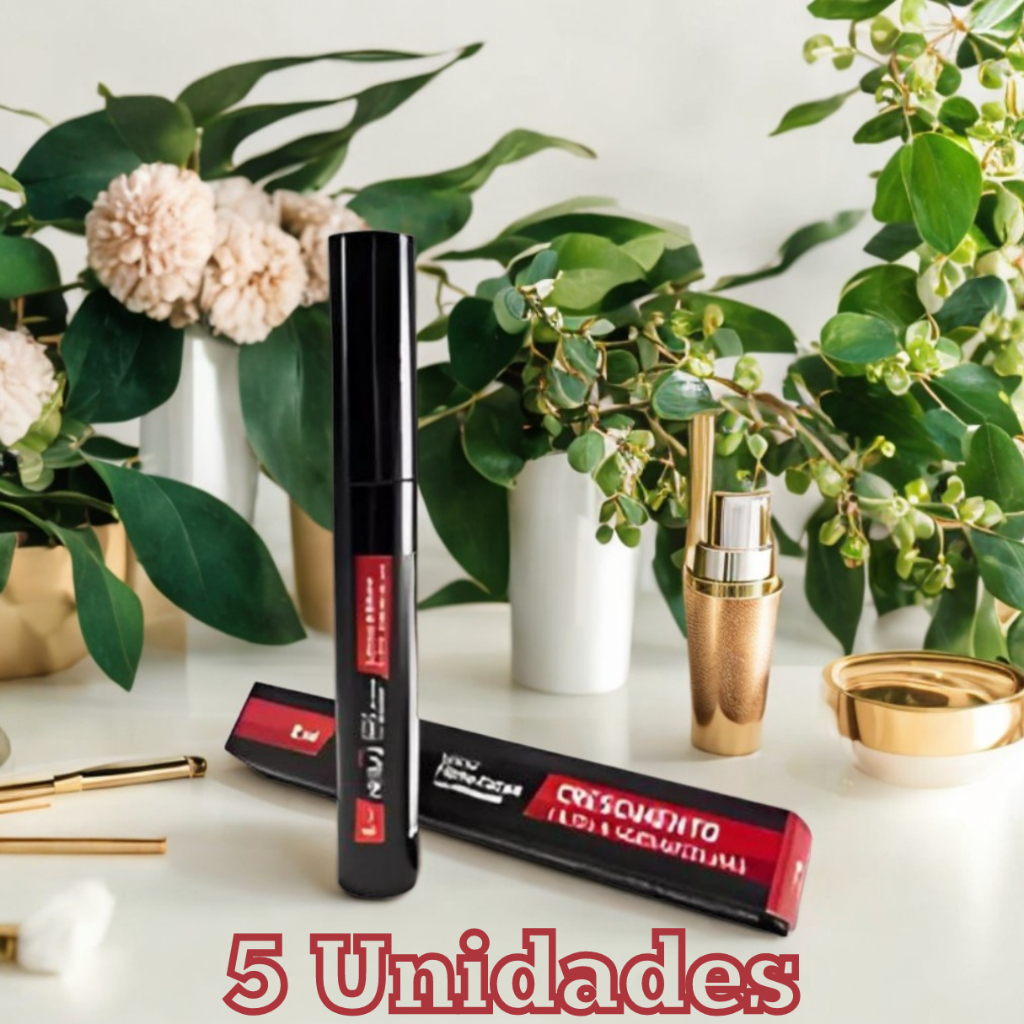 KIT Com 05 Unidades Serum Niraj FORTALECIMENTO E CRESCIMENTO 8ml em Oferta na Shopee