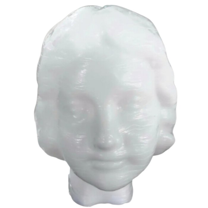 Cabeça de Cera Feminina Branca Grande  - Varias Cores em Oferta na Shopee