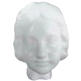Cabeça de Cera Feminina Branca Grande  - Varias Cores em Oferta na Shopee
