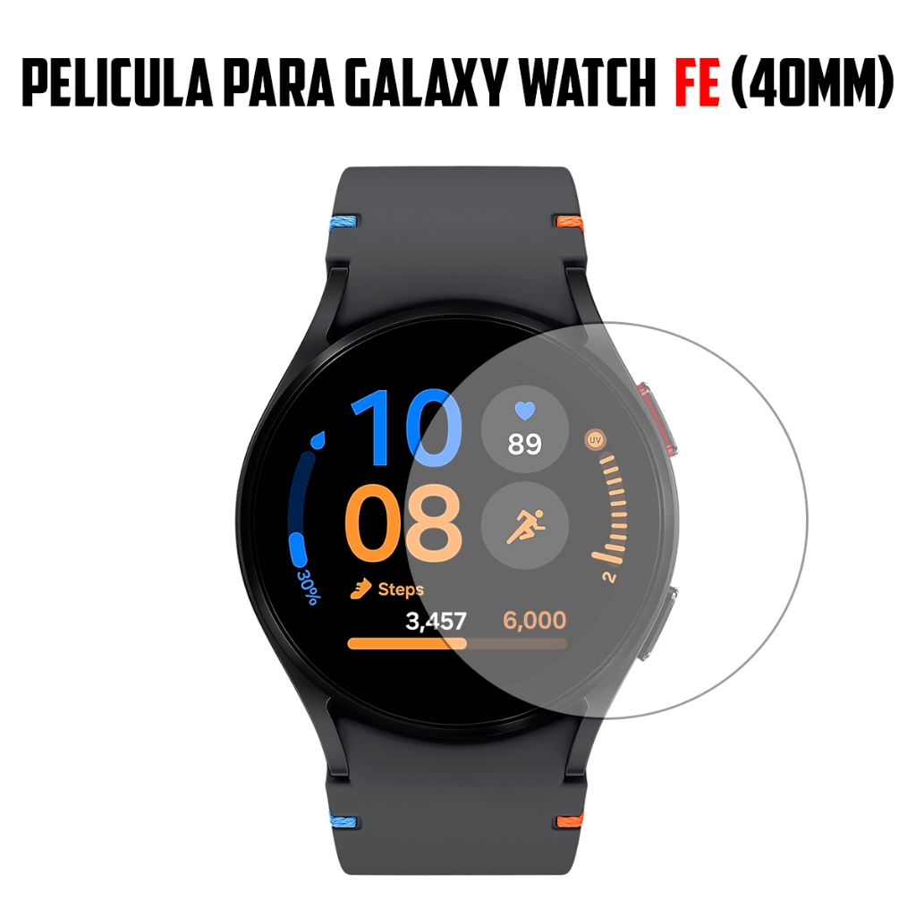 Película de vidro temperado para Smartwatch Samsung galaxy watch FE 40mm SM-R861 Proteção Tela